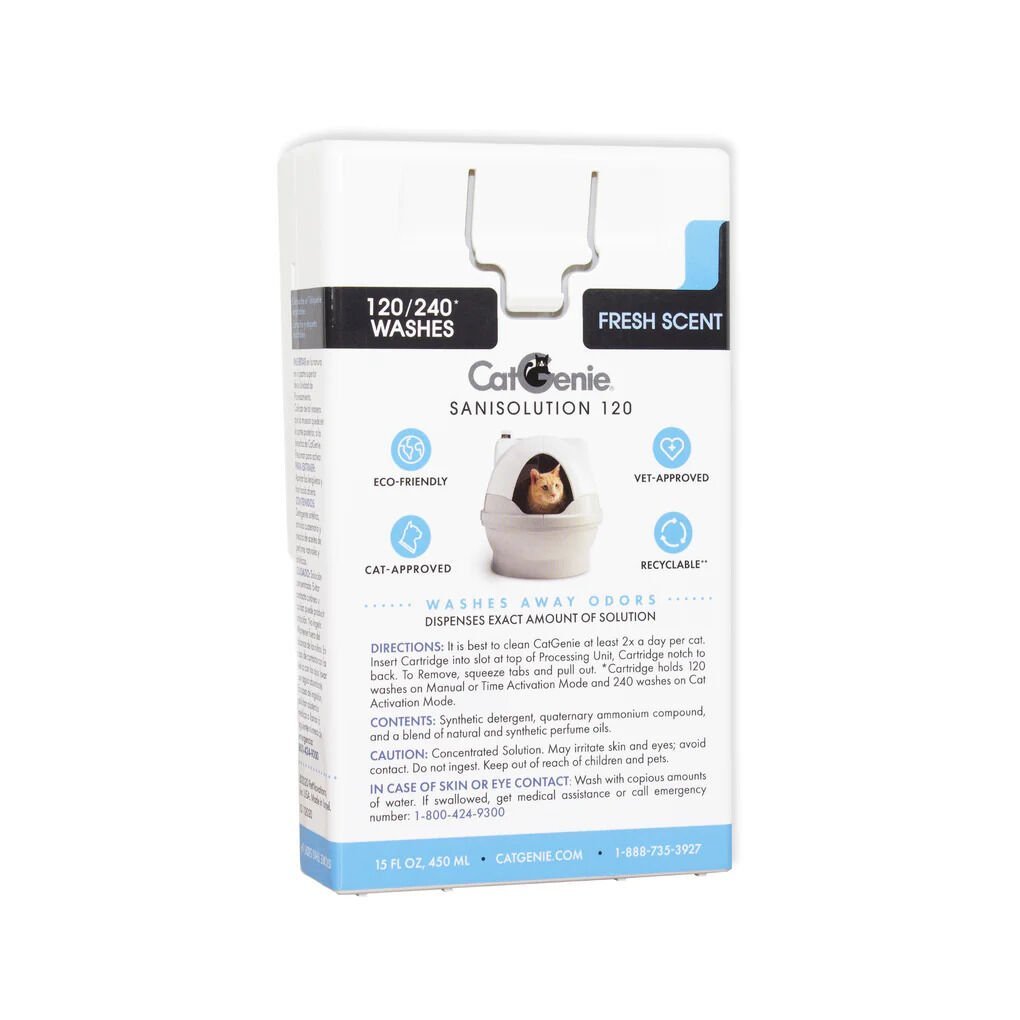 CatGenie Otomatik Akıllı Tuvalet Dezenfektan Kartuş 120 (Parfümlü)