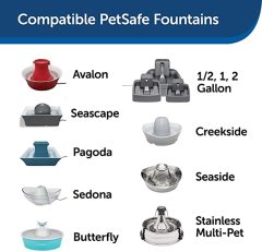 PetSafe Drinkwell Avalon ve 360 Paslanmaz Çelik Sünger Ön Filtresi PAC19-14089