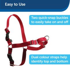 Easy Walk Harness Kırmızı Köpek Göğüs Tasması Small (38-51 cm)