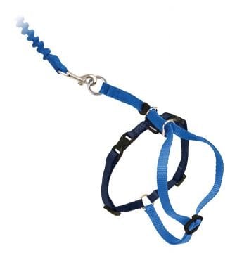 Easy Walk Cat Harness Kedi Gezinti Tasması Mavi