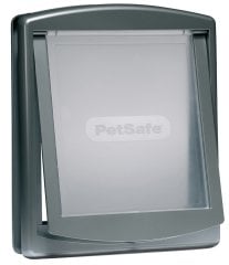 PetSafe 777 Ef Staywell Orjinal 2 Yönlü Kilitli Kapı Büyük Boy Gümüş