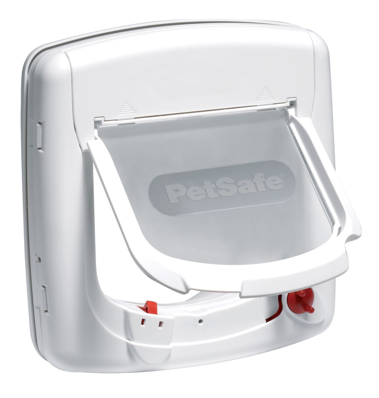 PetSafe 500 Ef Staywell Kızılötesi 4 Yönlü Kilitli Kapı Beyaz( Teşhir Ürünü - Dış paketi yok, Her şeyi tam, Çalışıyor)