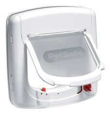 PetSafe 500 Ef Staywell Kızılötesi 4 Yönlü Kilitli Kapı Beyaz( Teşhir Ürünü - Dış paketi yok, Her şeyi tam, Çalışıyor)