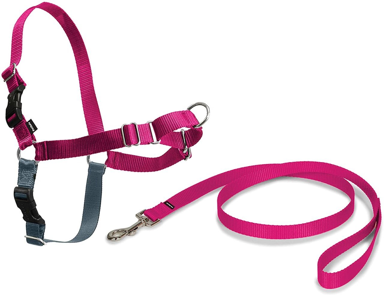 Easy Walk Harness Pembe Köpek Göğüs Tasması