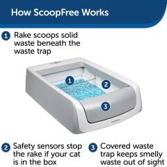 PetSafe Scoopfree Yeni Nesil Otomatik Kedi Tuvaleti PAL19-17124