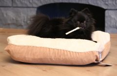 CecePet MIU Serisi Çift Taraflı Kedi ve Köpek Yatağı 80x50 cm