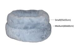 CecePet Bambi Serisi Kedi ve Köpek Yatağı 55x55cm - Baby Blue