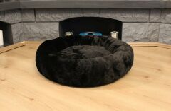 CecePet Bambi Serisi Kedi ve Köpek Yatağı 55x55cm - Black