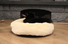 CecePet Bambi Serisi Kedi ve Köpek Yatağı 60x60 cm - Ecru