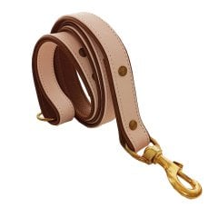 Freya Handmade Deri Köpek Gezdirme Kayışı Pembe Cll-Fr-P