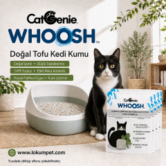 CatGenie Whoosh Süper Topaklanan Doğal Kedi Kumu