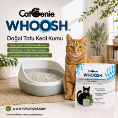 CatGenie Whoosh Süper Topaklanan Doğal Kedi Kumu
