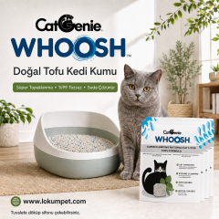 CatGenie Whoosh Süper Topaklanan Doğal Kedi Kumu